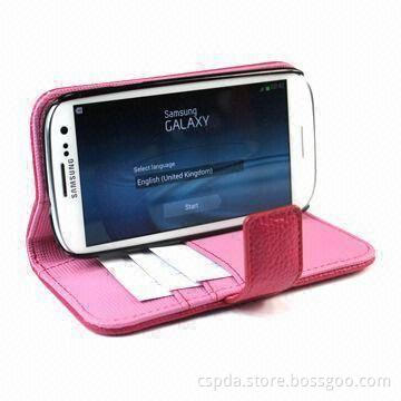 Hot Selling PU Case for Samsung Galaxy S3, Protects from Scratches, Elegant and Simple Design